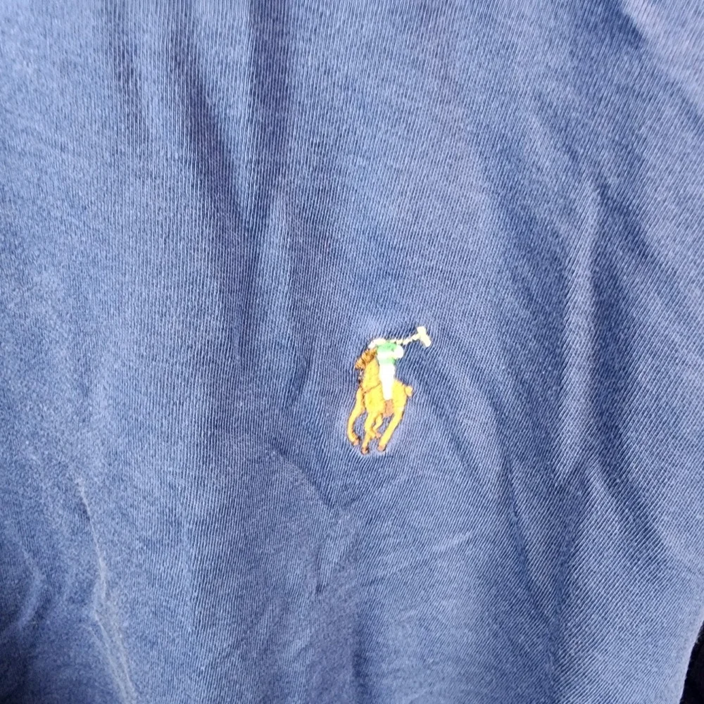 Blue‎ Polo Ralph Lauren Polo Shirt Oversized Size 2 XB